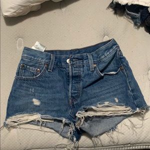 Levi’s denim shorts
